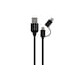 Cable Cargador USB a Micro USB y TI