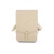 Funda Wallet Guess Saffiano Logo Vintage Beige