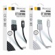 Kit Cables Lightning 2pzs. 1.80M y 1M Colors Case Logic
