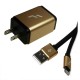 Cargador de Casa Lightning Dorado Forward