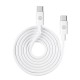 Cable Mobo Tipo C Blanco 1m p