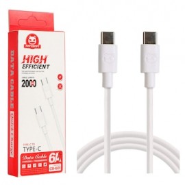 Cable tipo C a tipo C alta eficiencia