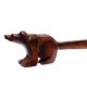 Bolígrafo con oso de madera - Artesanía