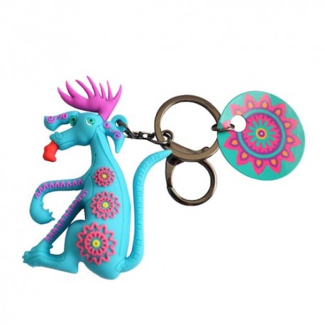 Llavero 3D perrijo xolovino de alebrijos