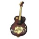 Figura guitarra musical café