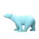 Figura Wise Unicorn oso polar azul