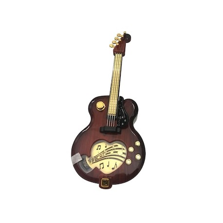 Figura guitarra musical café
