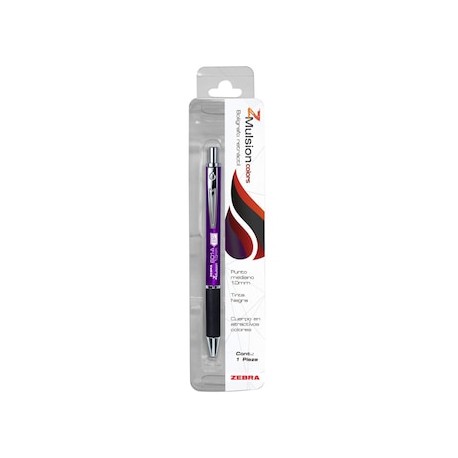 Bolígrafo Z mulsion colors cuerpo morado