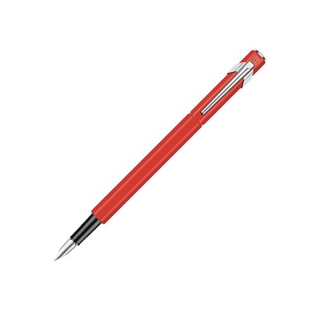 Pluma fuente Caran d´ache 840 rojo