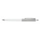 Bolígrafo retráctil Half Stain blanco tinta negra 0.8mm
