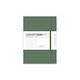 Cuaderno mediano punteado aceituna