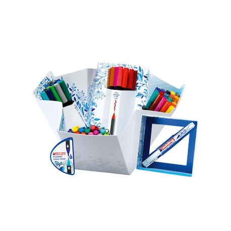 Rotuladores Happy Box Con 69 Piezas + Mezclador Edding