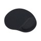 Mouse pad ergonómico con almohadilla de gel negro Perfect Choice