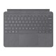 funda con teclado Surface Go 2 cover plata