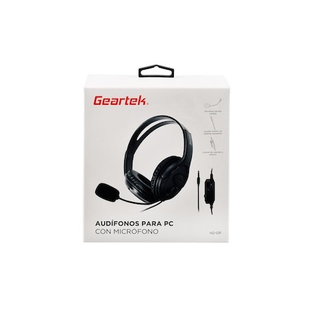 Diadema para PC Auxiliar GEARTEK Control de Vol