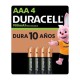 Pila Duracell Recargable AAA 4 Pz