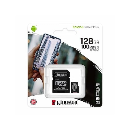 Micro SD 128GB Kingston Canvas Select Plus