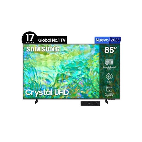 Pantalla Samsung 85 pulgadas 4K UN85CU8000FX