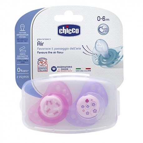 Chupón Physio Air Niña 0-6 Meses