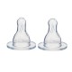Par de tetinas  flujo variable 3 en 1  cuello estándar