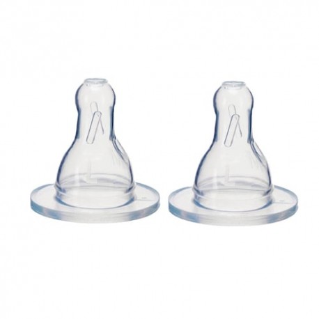 Par de tetinas  flujo variable 3 en 1  cuello estándar