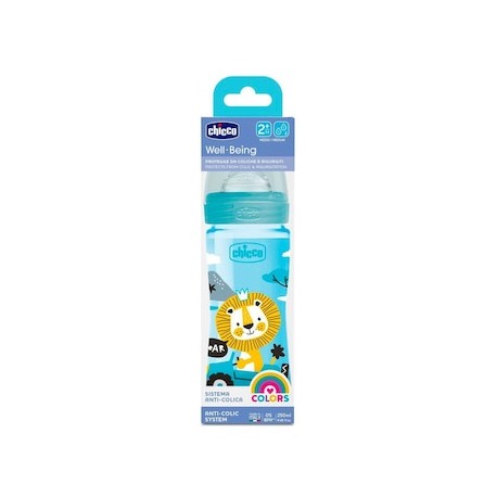 Biberón wb col pp boy 250 med sil chicco e6