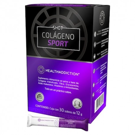 Shot Colageno Sport 30sob 12gr Ha Supalim