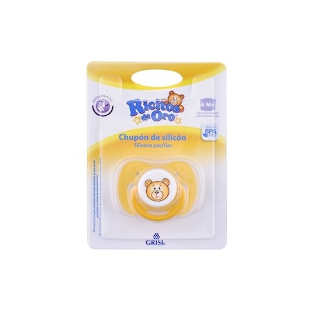 Chupón de Silicón Ricitos de Oro 6M+