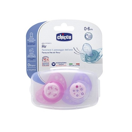 Chupón Physio Air Niña 0-6 Meses