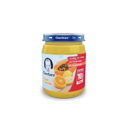 Gerber Frutas Tropicales Tercera Etapa 170 Gr