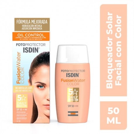 Fotoprotector ISDIN SPF 50 Fusion Water Color 50 ML