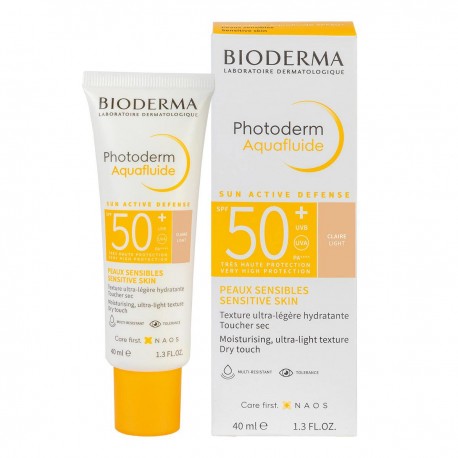 Bioderma Photoderm Aquafluido SPF 50+tono claro