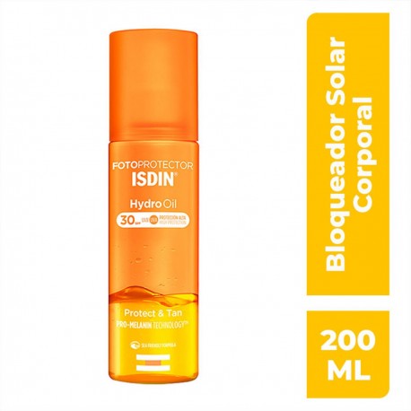 FOTOPROTECTOR ISDIN HYDRO OIL SPF 30 200 ML