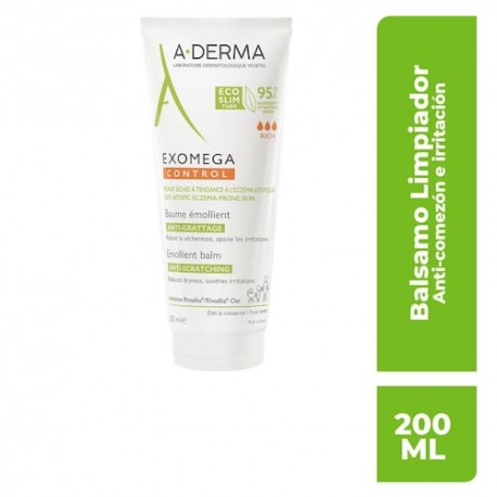 Exomega Control bálsamo emoliente, 200 ml.