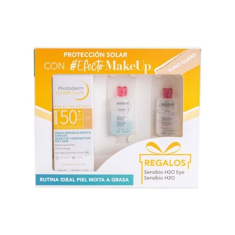 Pack Photoderm Cover Touch MINERAL Tono Claro 40ml + Minis