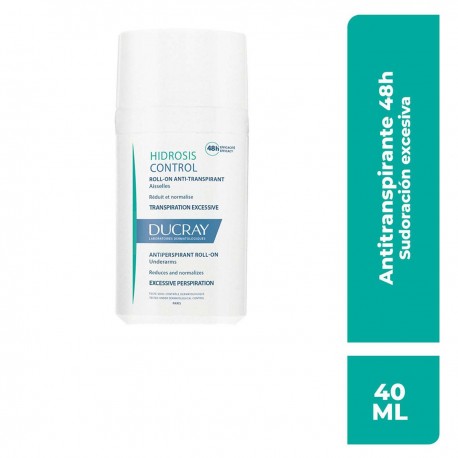Hidrosis Control Antitranspirante Para Sudoración Excesiva De Axilas, Sudoración excesiva, 40ml
